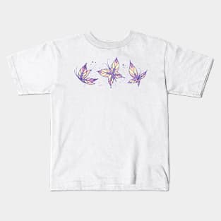 Gently design with butterflies Kids T-Shirt